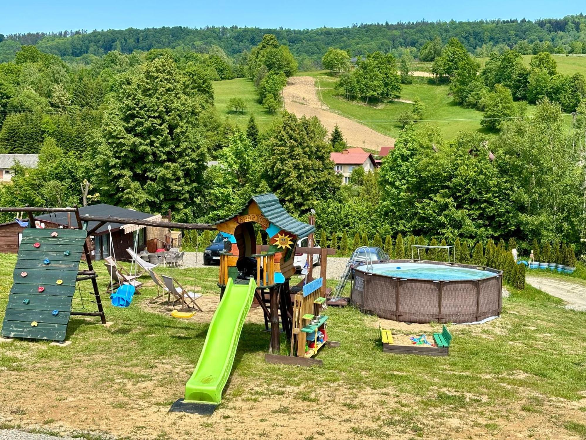 Glamping Bieszczady Z Jacuzzi I Basenem Hotel Solina  Exterior photo